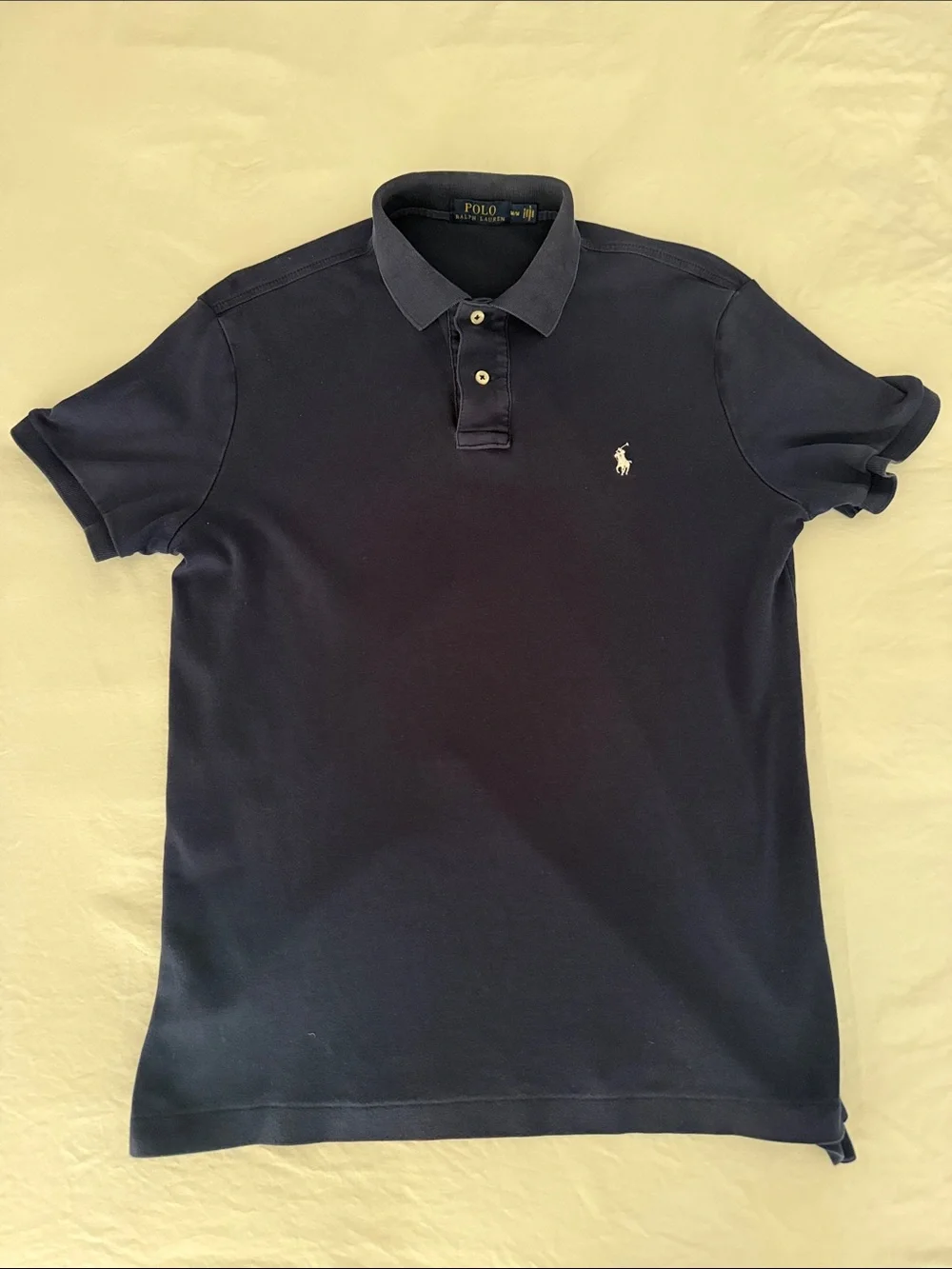Ralph Lauren Polo Shirt - Dark Navy with White Pony